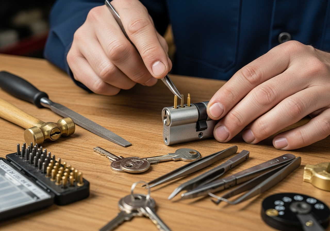 Re-keying a lock